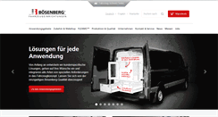 Desktop Screenshot of boesenberg.de
