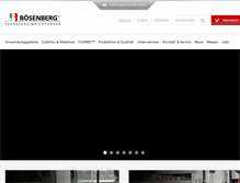 Tablet Screenshot of boesenberg.de